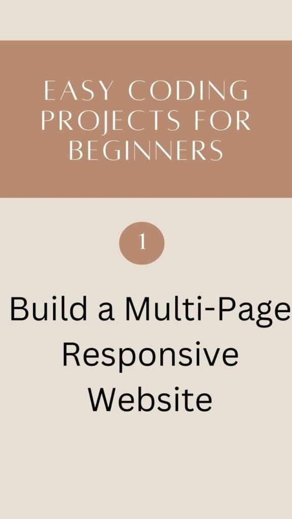 real coding projects for beginners