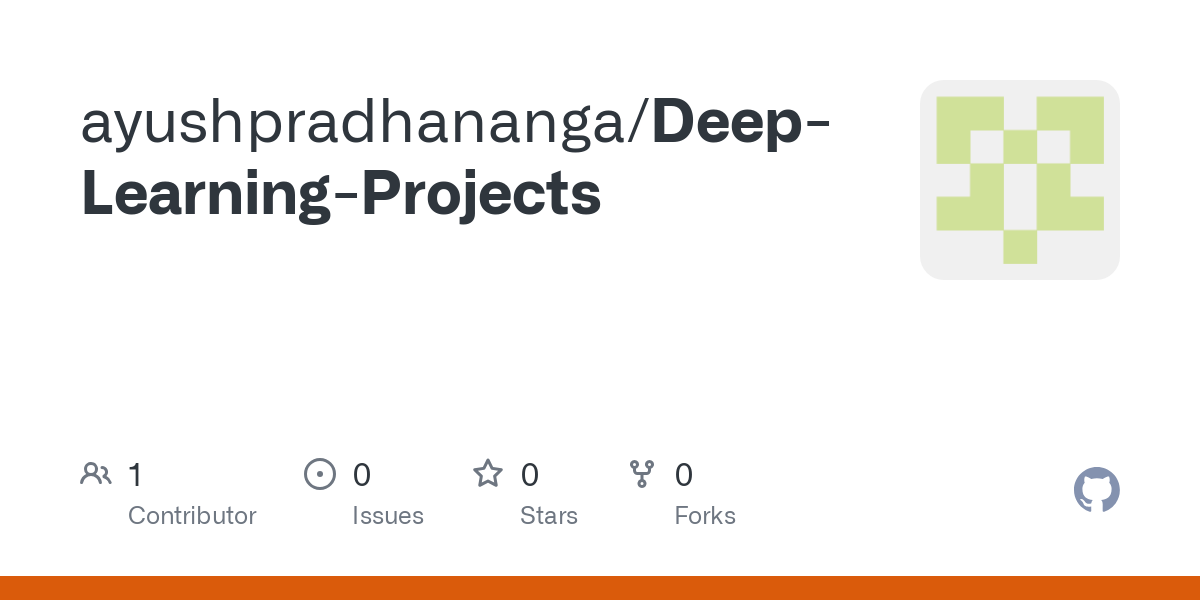 hands-on projects for deep learning
