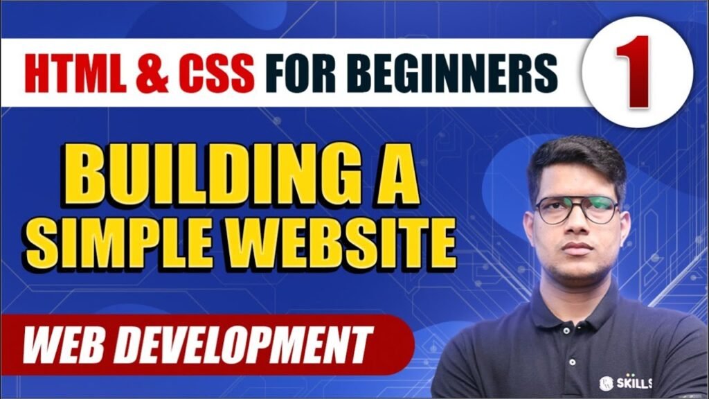building your first website with HTML and CSS