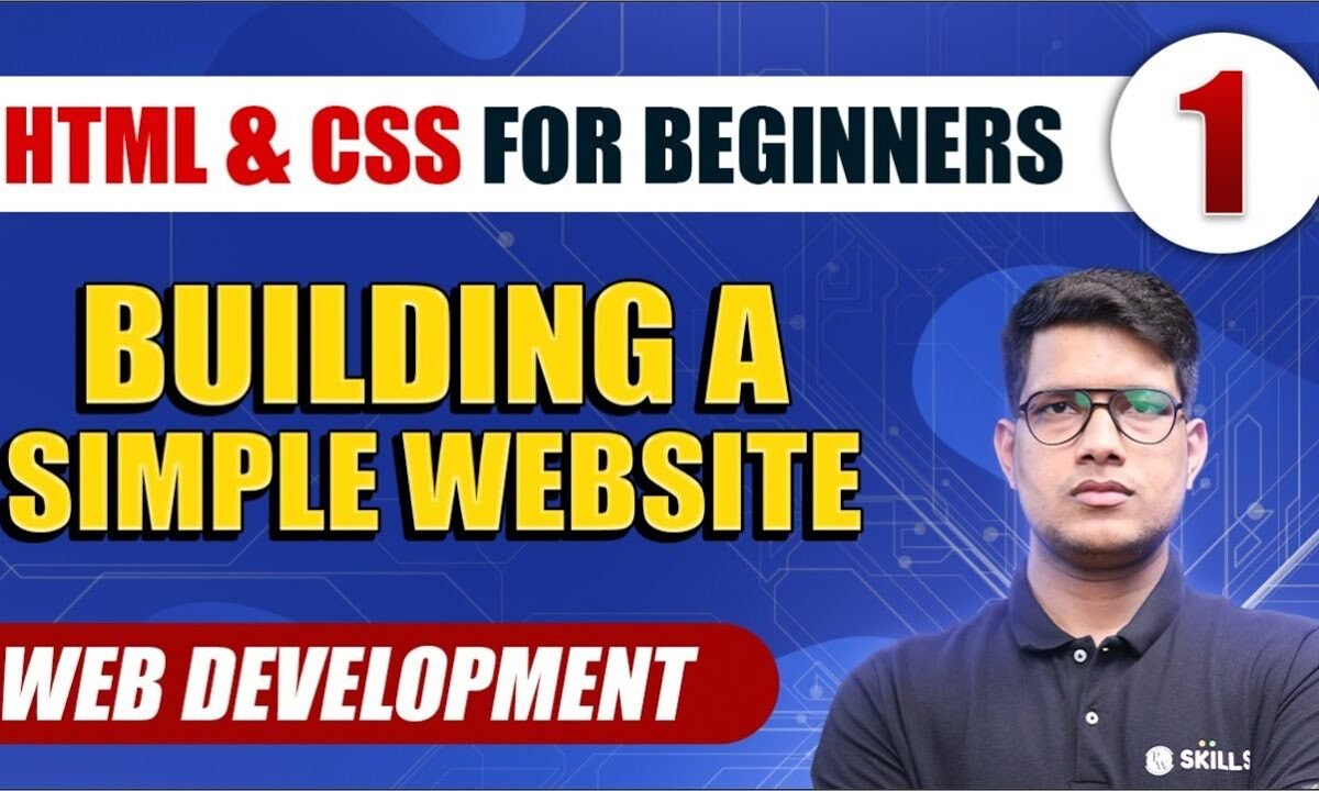 building your first website with HTML and CSS