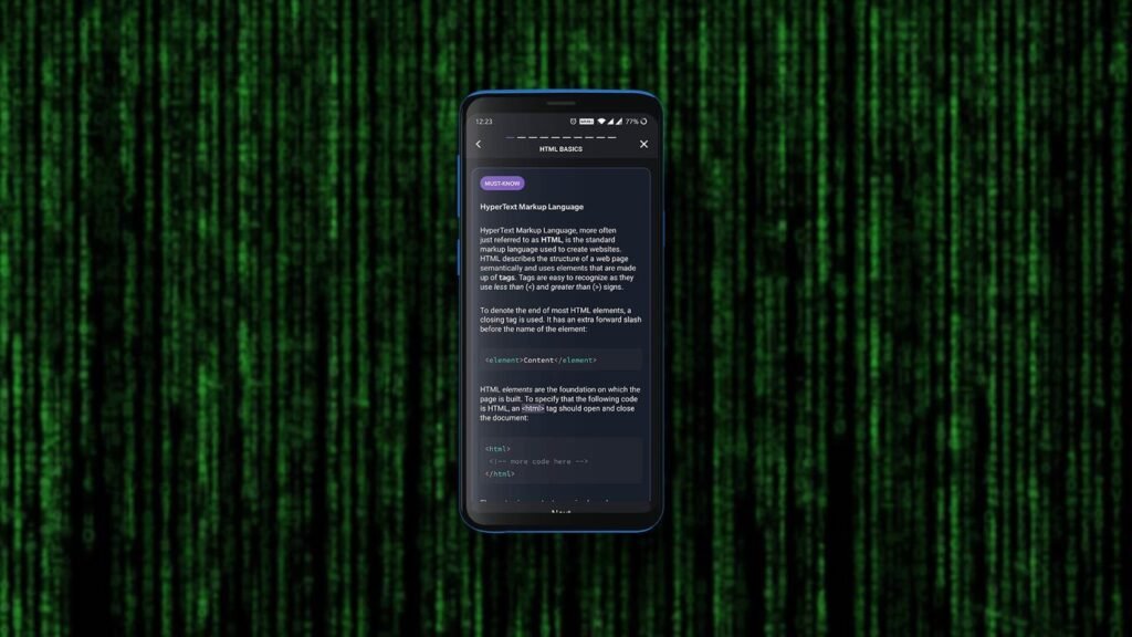 9 Best Mobile Apps to Practice Coding Languages